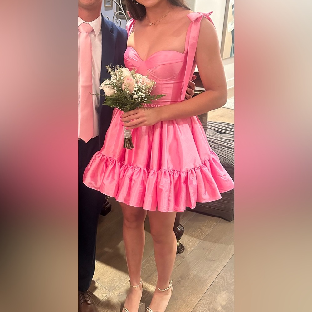 Sherri Hill Style 55720 -  Collection - Only Worn Once Pink, Short dress Size 2